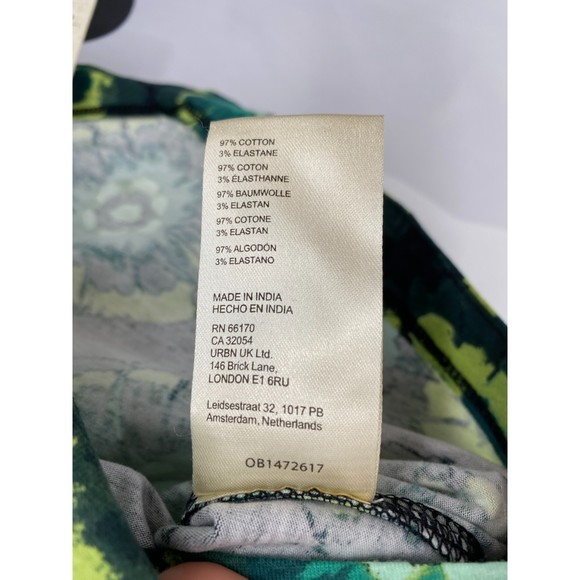 Free People Revolve NWT Give Me More Top Strappy Back Black Combo Green Sm New - Picture 8 of 11